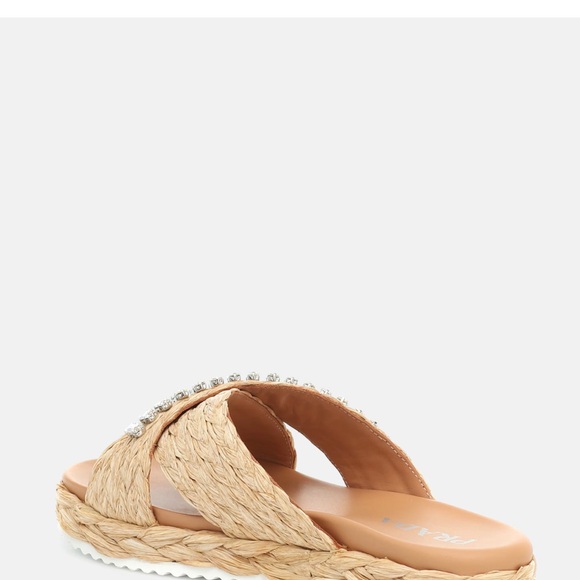 PRADA
Embellished straw sandals - Picture 3 of 8